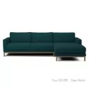 NORTH sofa 3 seaters with chaise longue