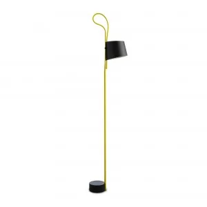 ROPE TRICK yellow standard lamp