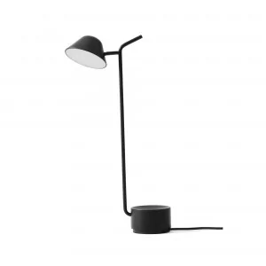 PEEK black table lamp