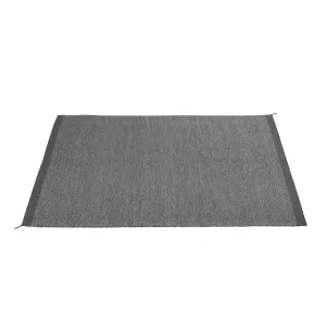 PLY black-white rug