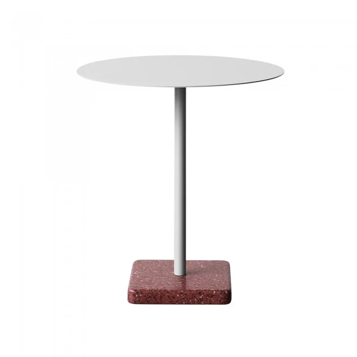 TERRAZZO table light grey 