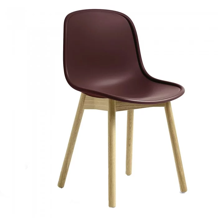 NEU 13 chair burgundy oak base