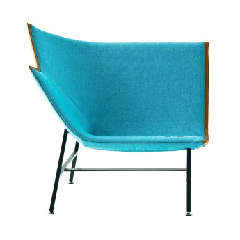 PAPER PLANES high armchair blue crystal 