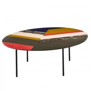  M.A.S.S.A.S/FISHBONE round coffee table 