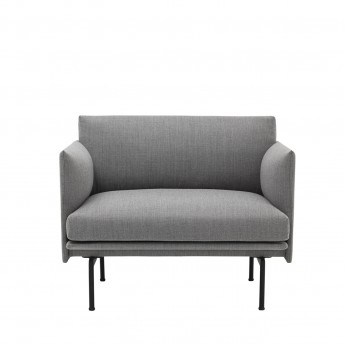 OUTLINE armchair - Fiord 151