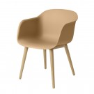 FIBER Chair wood base - MUUTO