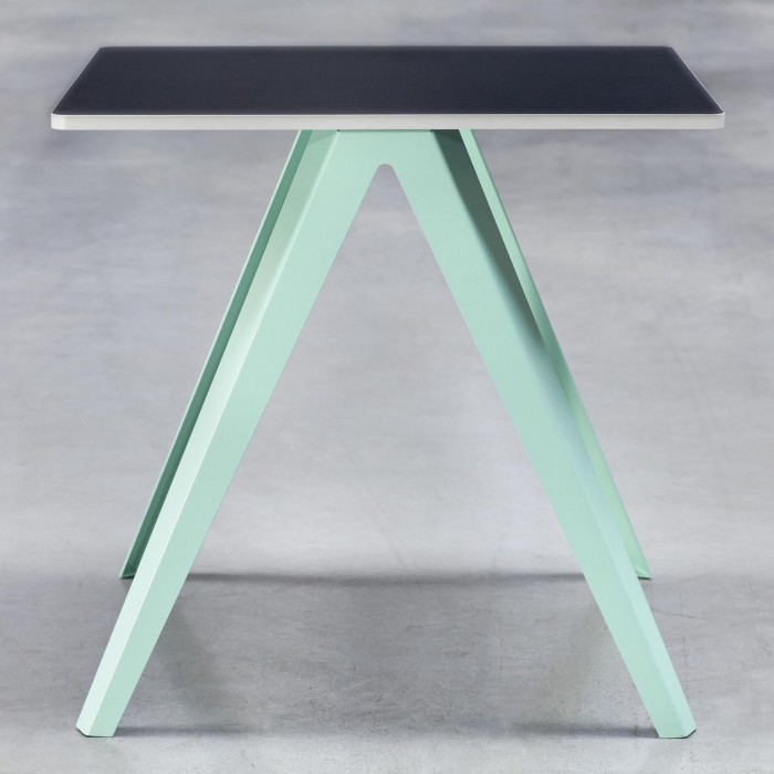 SANBA table black / turquoise