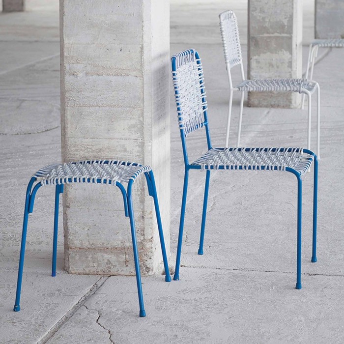 CUERDA blue chair