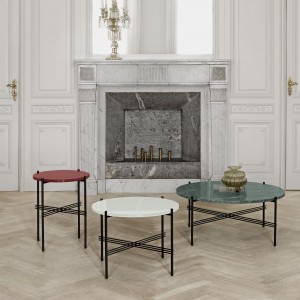 Table TS rouille rouge L