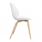 BEETLE dining chair - white & oak
