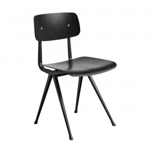 RESULT Chair black steel - Black oak
