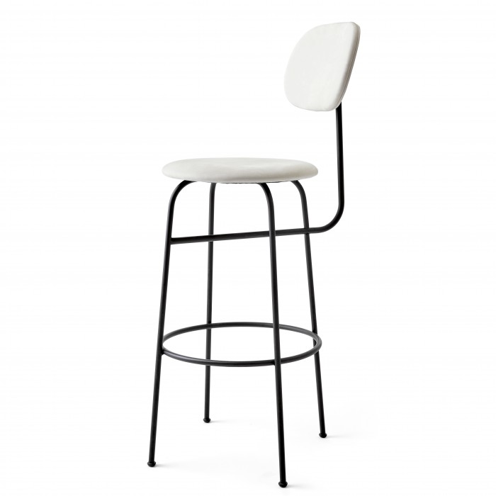 AFTEROOM stool bar high in cream velvet