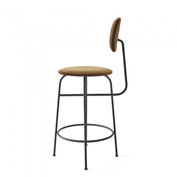 AFTEROOM stool bar low in cognac