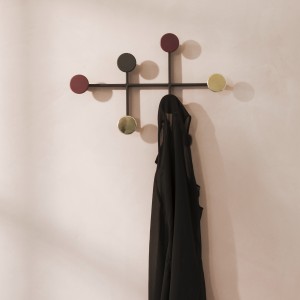 AFTEROOM coat hanger black and brass