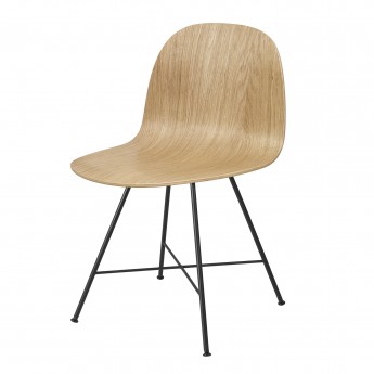 2D dining chair - oak/center base