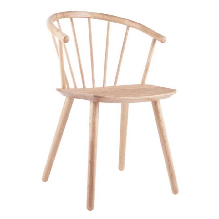 SLEEK Chair - Low/oiled oak
