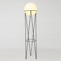 STRUCTURE AND GLOBE floor lamp