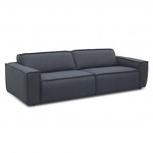 EDGE modular sofa - 3 seat - Sydney 81 Blue