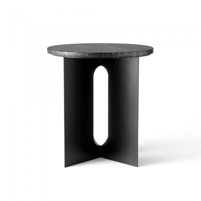 Table d'appoint ANDROGYNE - Marbre noir