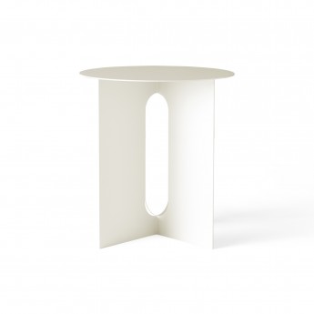 Table d'appoint ANDROGYNE - Blanc