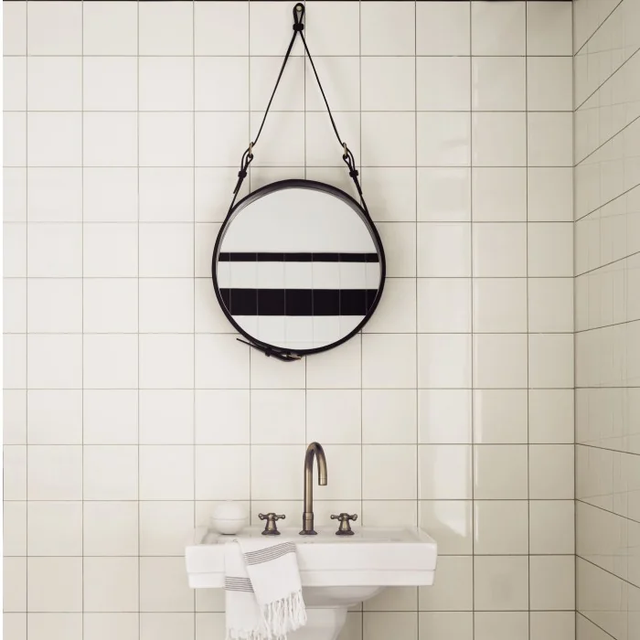 Miroir ADNET - Rond Ø45 - Noir