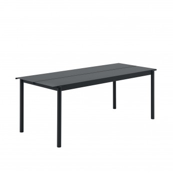 Table LINEAR - Noir