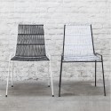 ABACO black and white chair