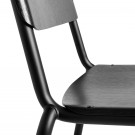 HALFTIME chair - Black oak