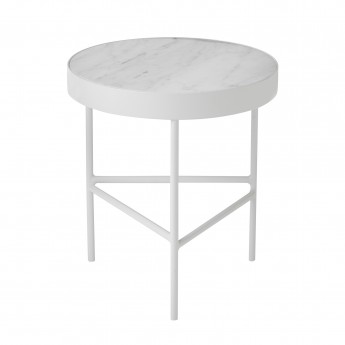 MARBLE Table M white