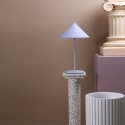Lampe TRIANGLE en métal lilas