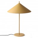 TRIANGLE lamp ochre metal L