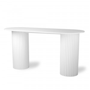 Side table PILLAR - white
