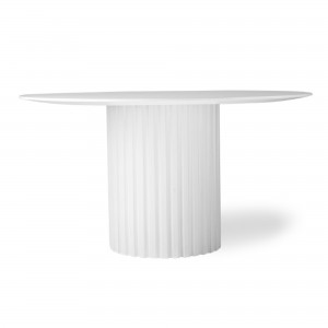 Dining table PILLAR - white