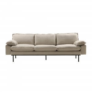 RETRO 4 seater sofa - Beige