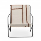 DESERT armchair solid cashmere