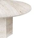 EPIC dining table - white travertine