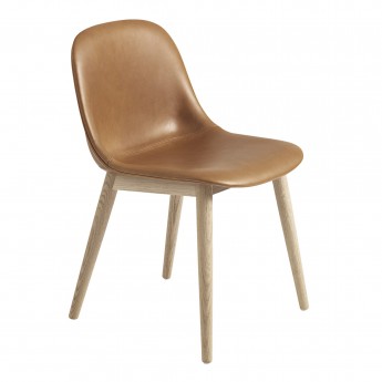 FIBER SIDE chair - Wood base