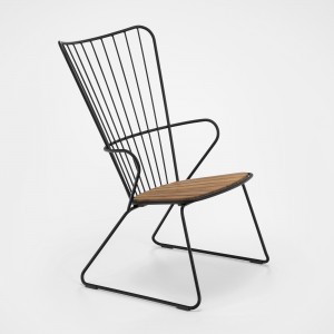 PAON LOUNGE Chair - Black