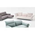 PANDARINE cylindric sofa 3 seaters - Lola Navy