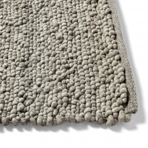 PEAS RANDOM medium grey rug