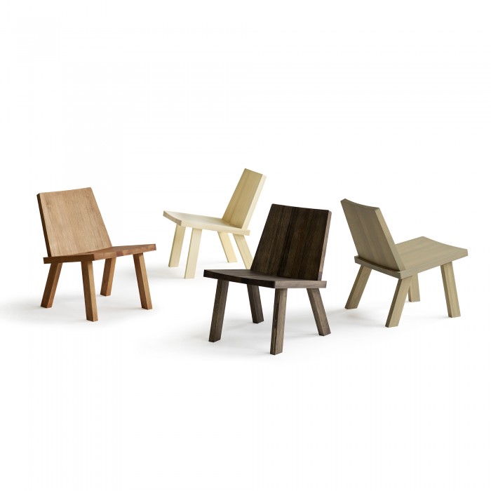 Pinzo easy chair - Osmo/colored