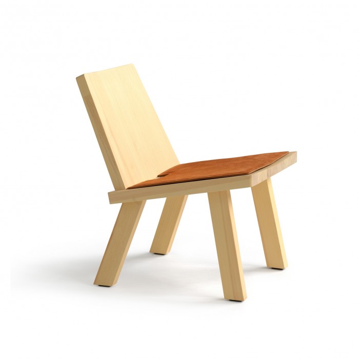 Pinzo easy chair - Natural