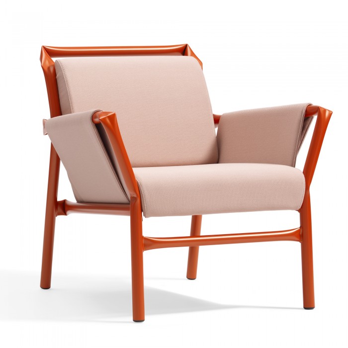 SUPERLINK Easy Chair - Painted steel