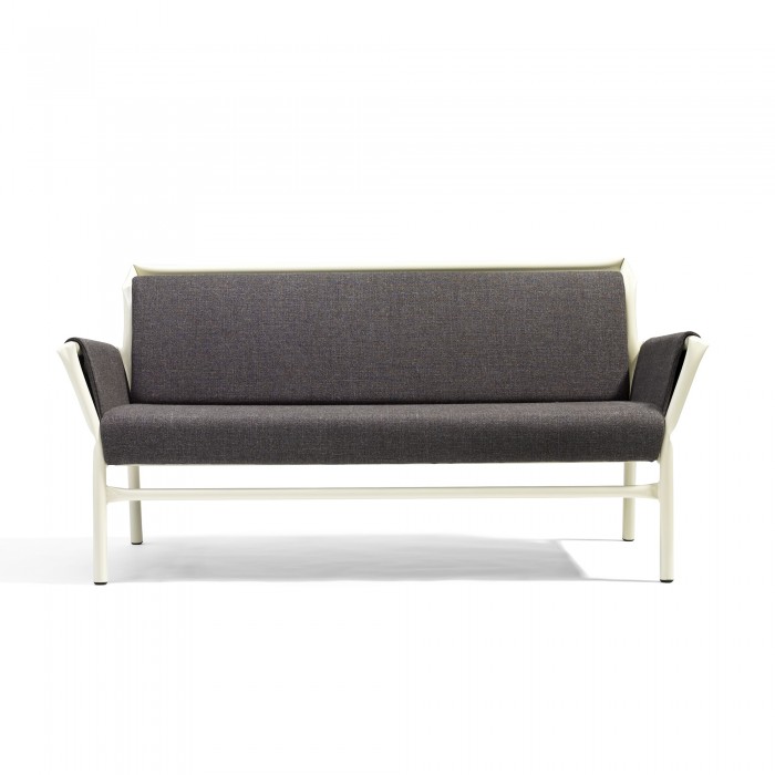 SUPERLINK Sofa - Black or white steel