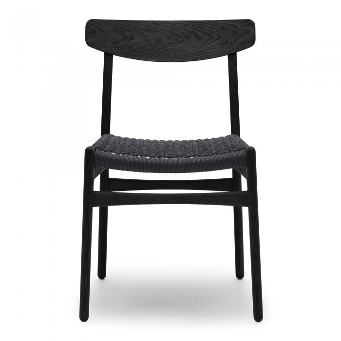 DINING chair black oak - Black