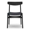 DINING chair black oak - Black