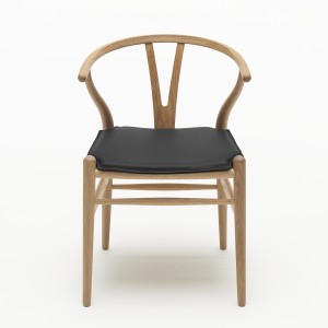 Wishbone chair oak oil - Natural with cushion