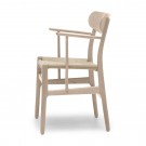 DINING chair with armrest oak soap - Natural