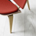 SHELL chair CH07 - Oak - Leather