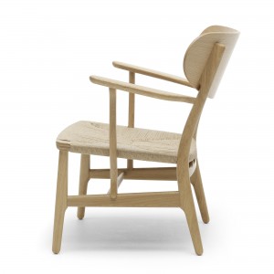 LOUNGE chair CH22 - Oak - Natural